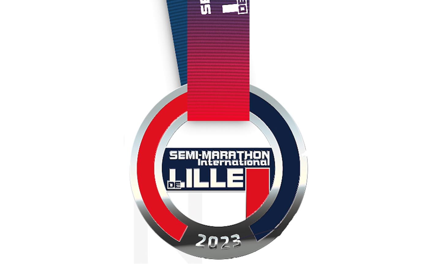 Découvrez la médaille offerte à tous les finishers des 10 et 21,1 km !