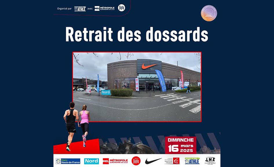 Toutes les infos pour le retrait des dossards