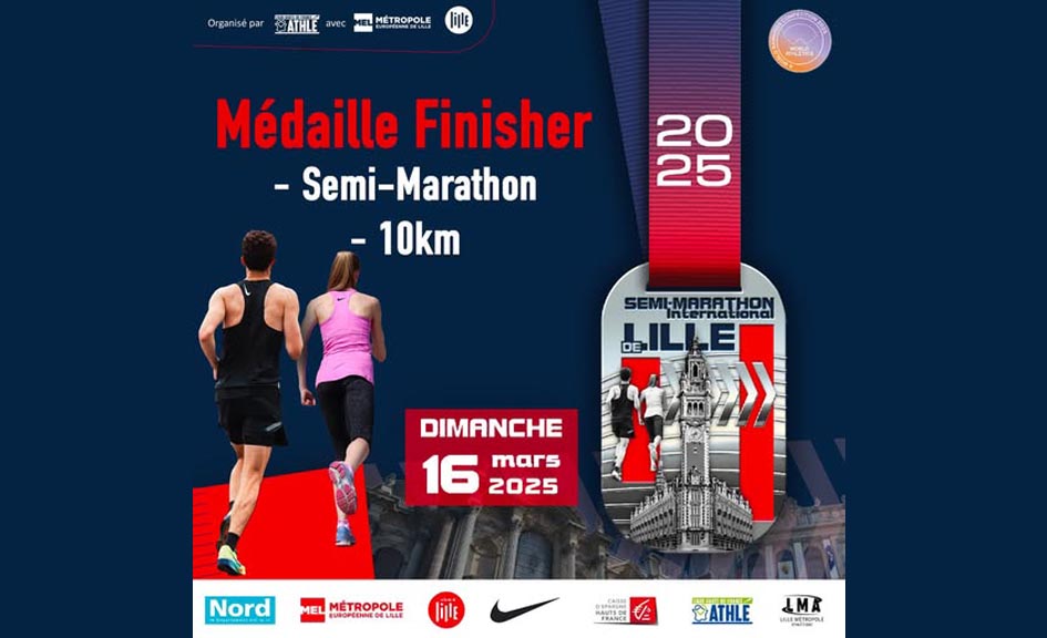 Découvrez la médaille finisher 2025 !
